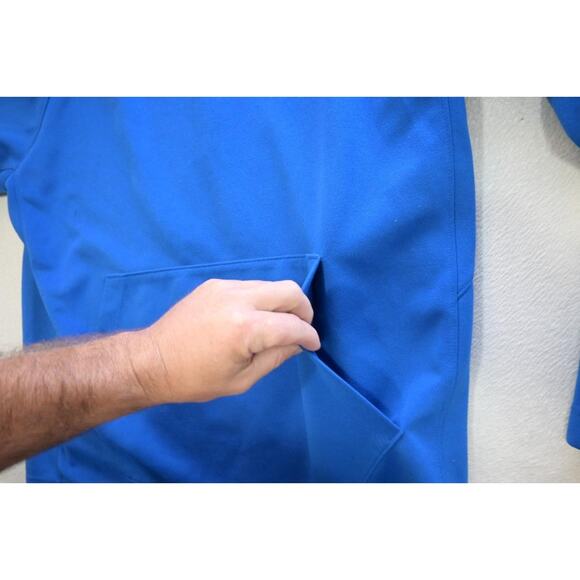 Nike Hoodie Dri Fit Fleece Sweatshirt Athletic Performance Blue Mens Sz Large - Picture 8 of 11